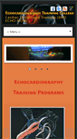 Mobile Screenshot of echocardiographycollege.com